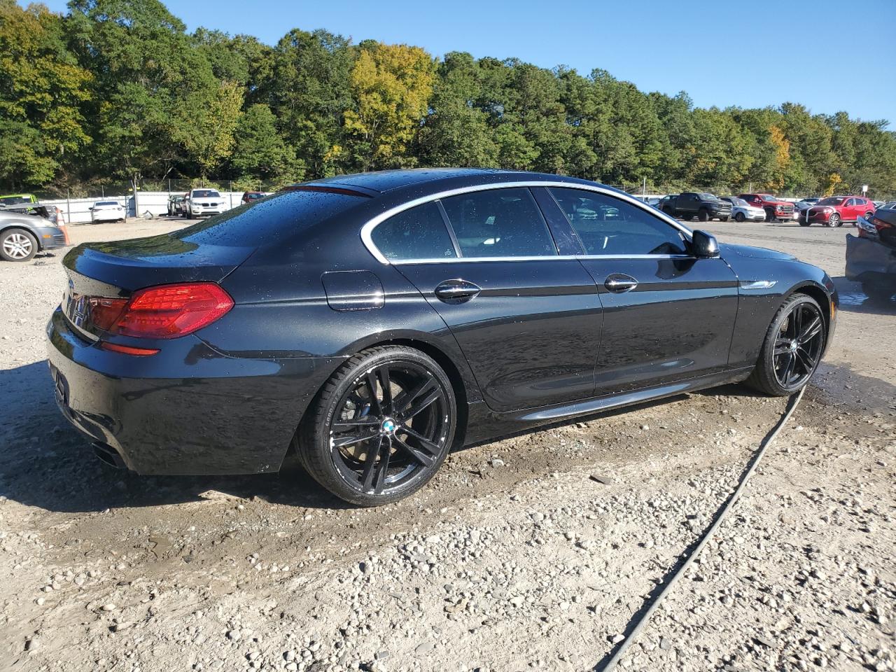 2013 Bmw 650 Xi Black vin: WBA6B4C53DDG67663