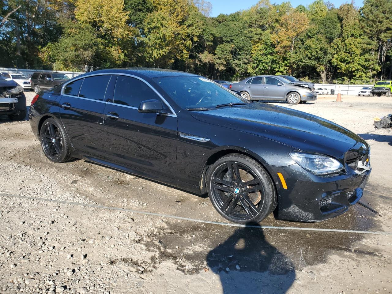 2013 Bmw 650 Xi Black vin: WBA6B4C53DDG67663