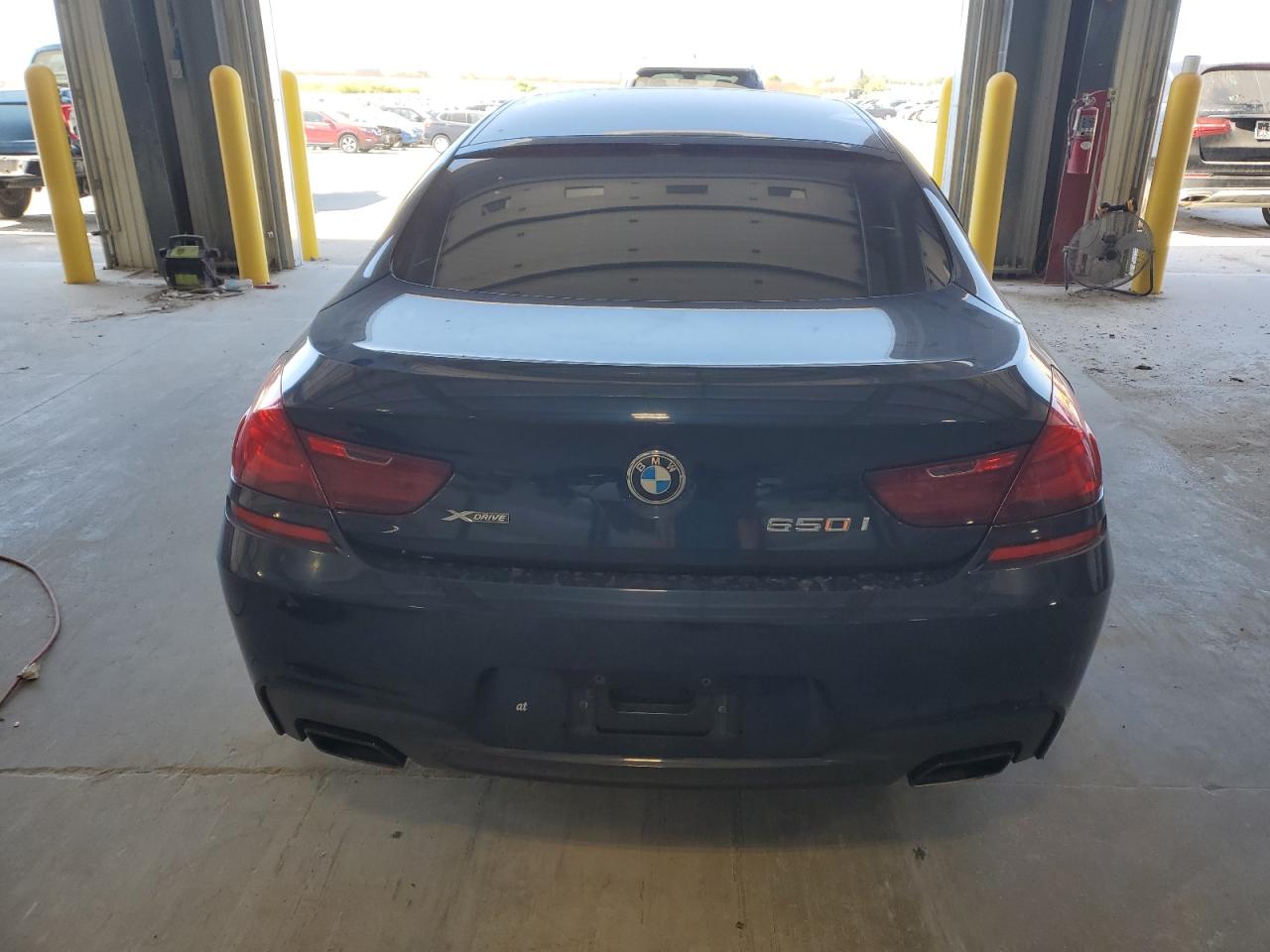 2014 Bmw 650 Xi Gran Coupe Blue vin: WBA6B4C53ED099347