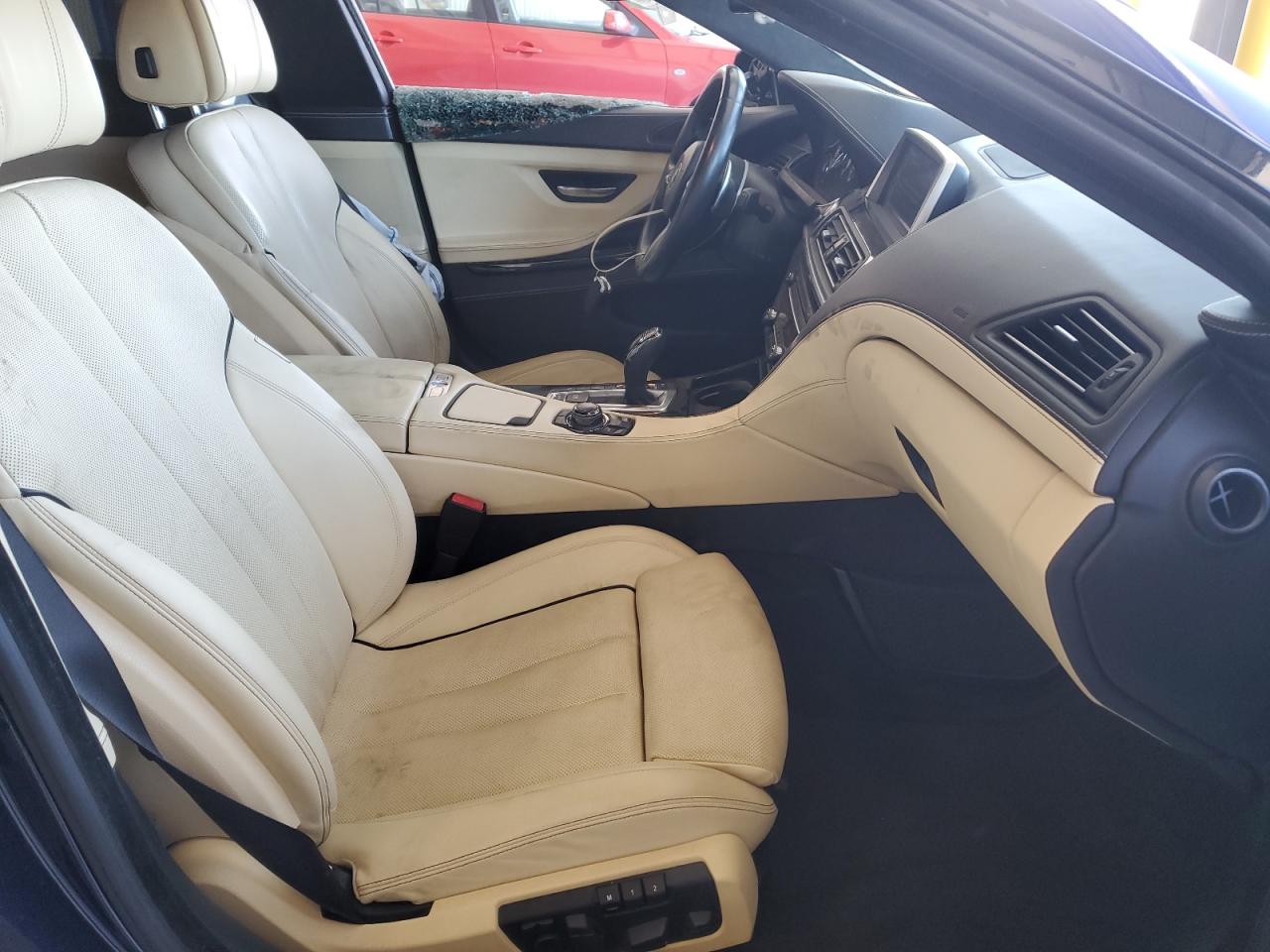 2014 Bmw 650 Xi Gran Coupe Blue vin: WBA6B4C53ED099347
