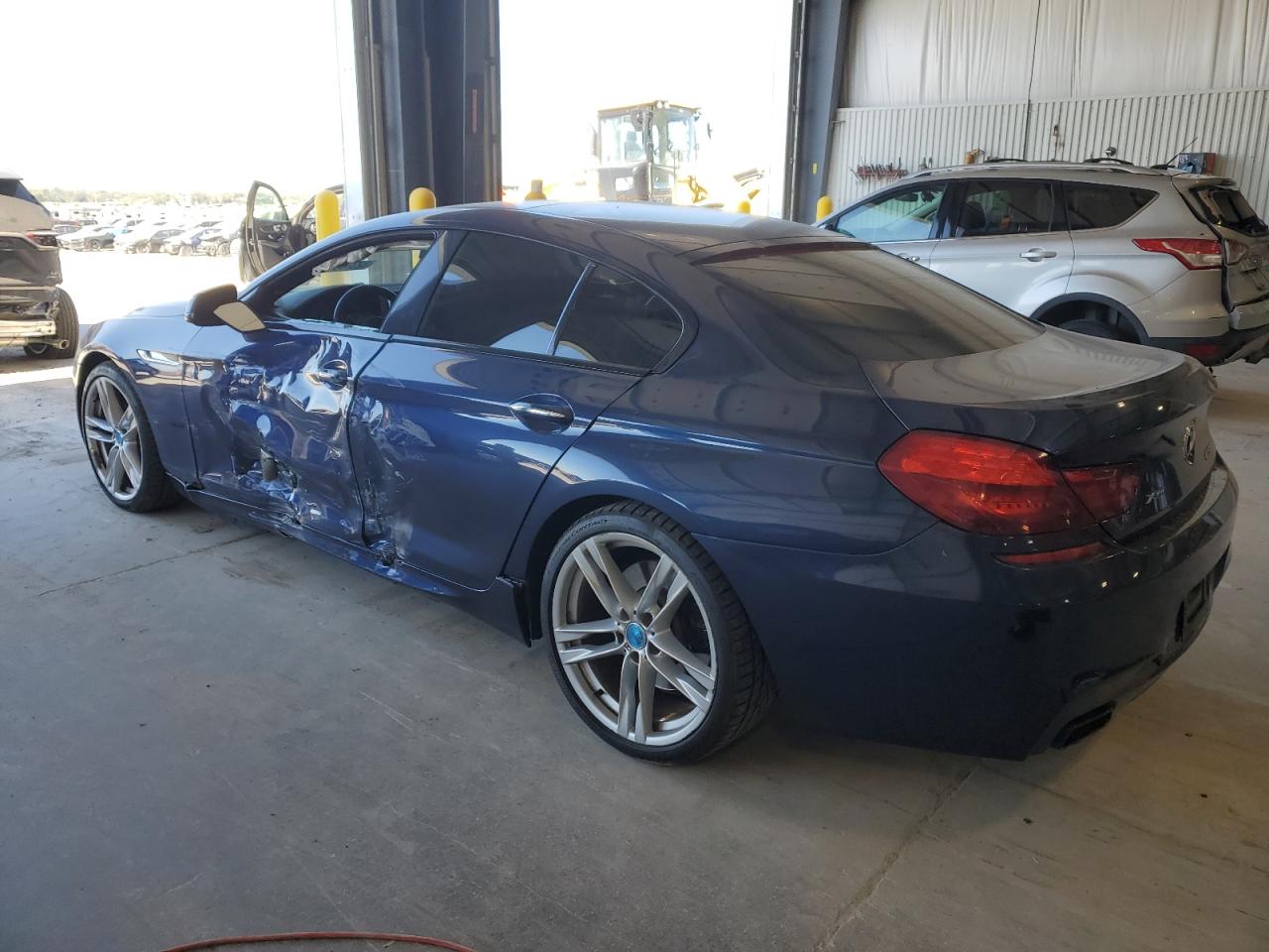 2014 Bmw 650 Xi Gran Coupe Blue vin: WBA6B4C53ED099347