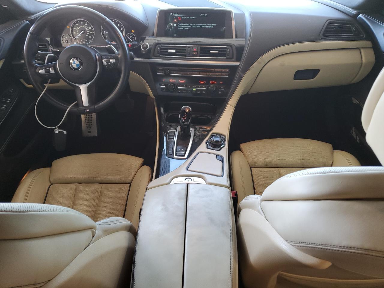 2014 Bmw 650 Xi Gran Coupe Blue vin: WBA6B4C53ED099347