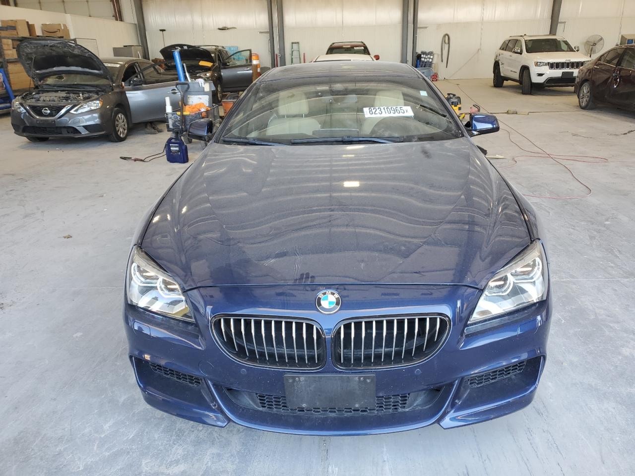 2014 Bmw 650 Xi Gran Coupe Blue vin: WBA6B4C53ED099347