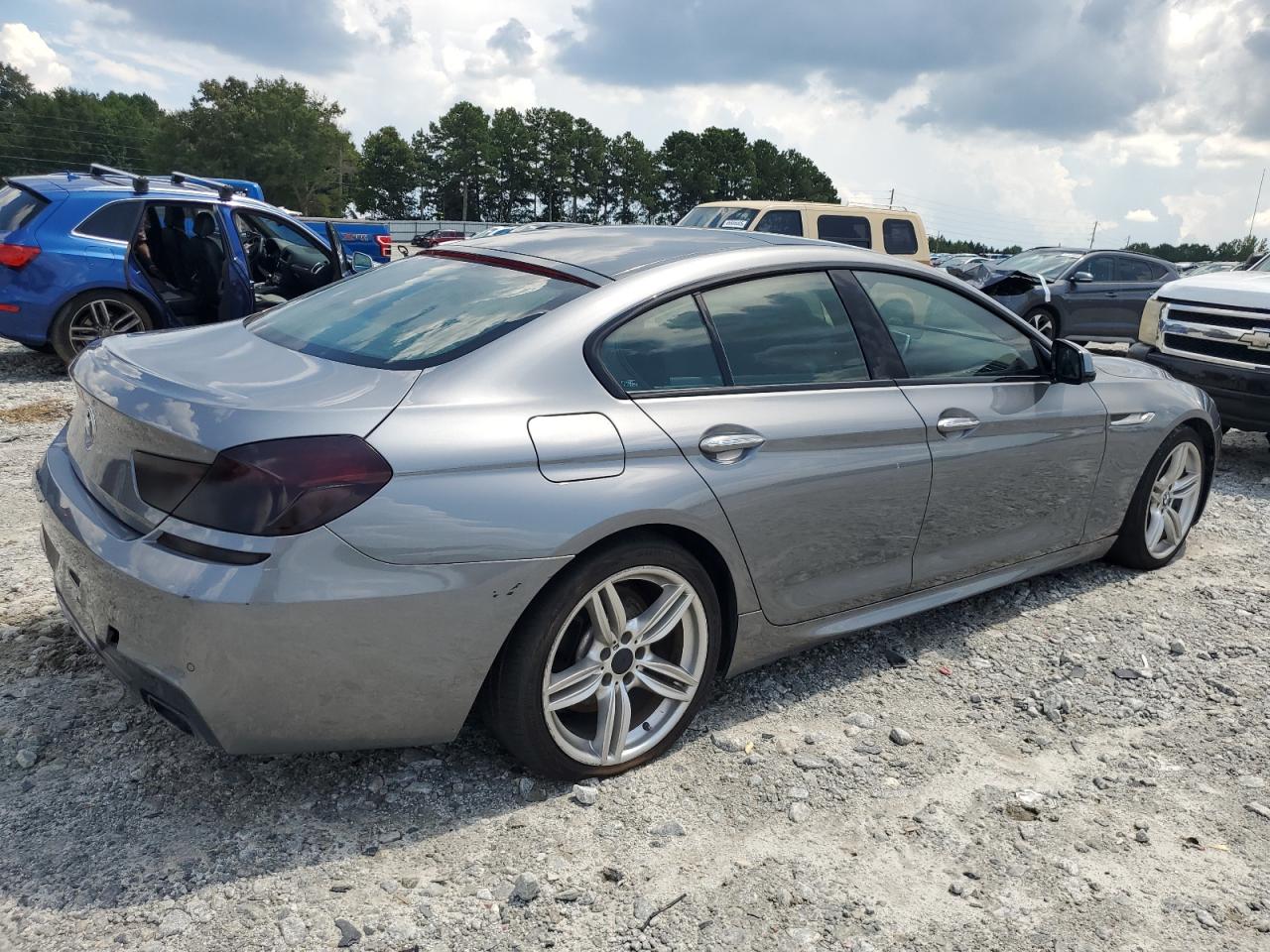 2014 Bmw 650 Xi Gran Coupe   Gray vin: WBA6B4C53ED371461