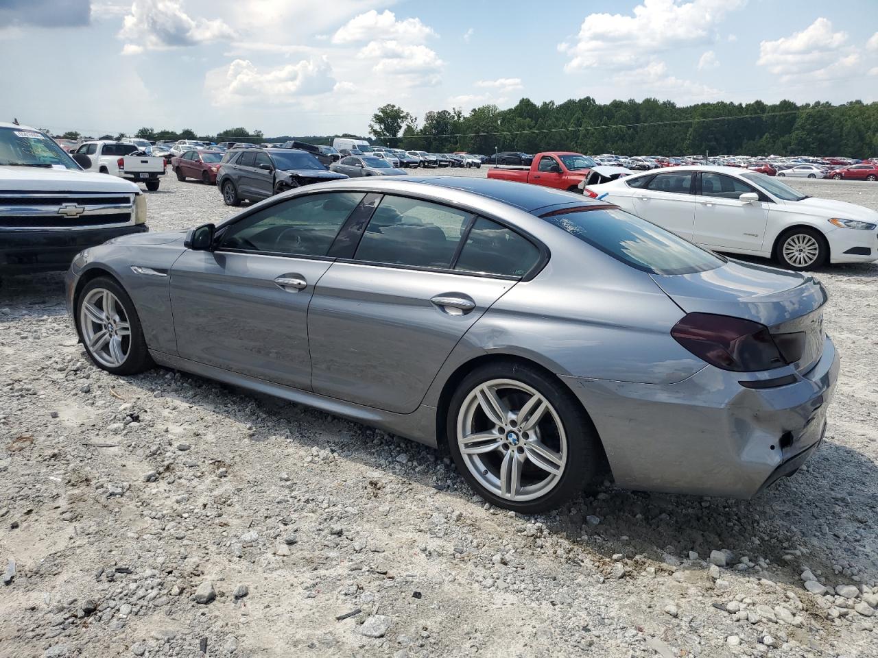 2014 Bmw 650 Xi Gran Coupe   Gray vin: WBA6B4C53ED371461