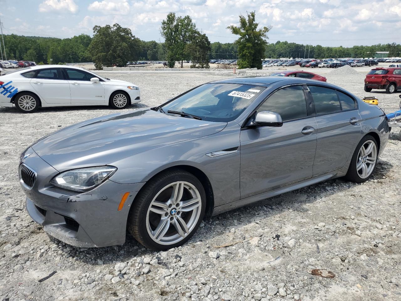 2014 Bmw 650 Xi Gran Coupe   Gray vin: WBA6B4C53ED371461
