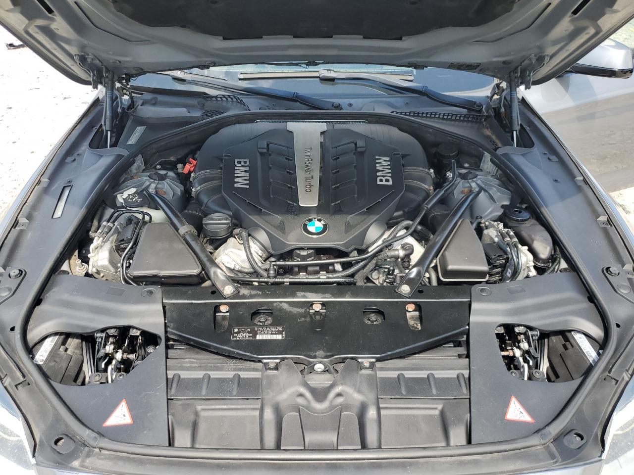 2014 Bmw 650 Xi Gran Coupe   Gray vin: WBA6B4C53ED371461