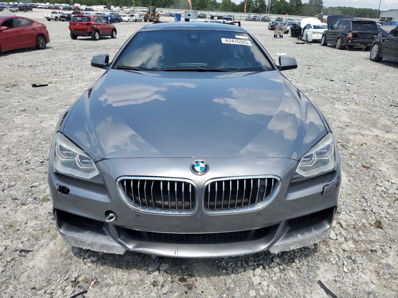 2014 Bmw 650 Xi Gran Coupe   Gray vin: WBA6B4C53ED371461