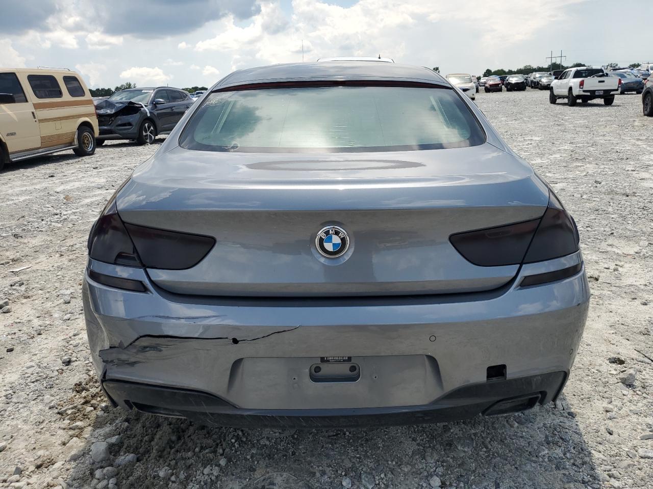 2014 Bmw 650 Xi Gran Coupe   Gray vin: WBA6B4C53ED371461