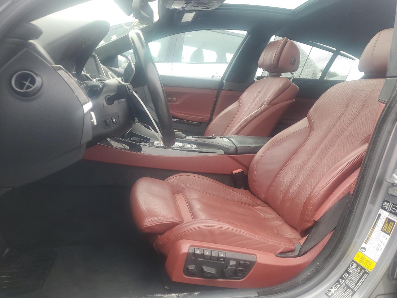 2014 Bmw 650 Xi Gran Coupe   Gray vin: WBA6B4C53ED371461