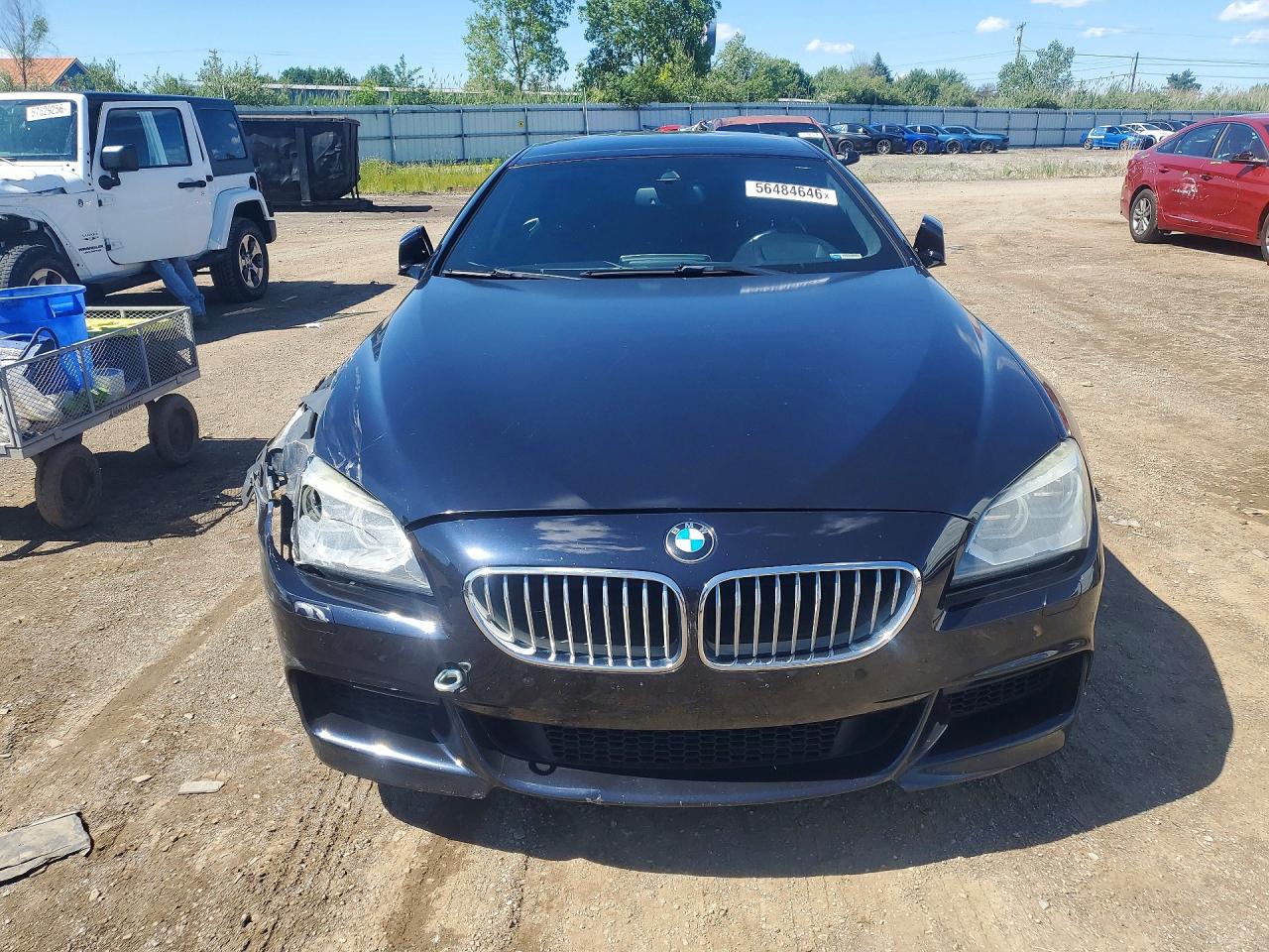 2015 Bmw Alpina B6 Синий vin: WBA6B4C53FD761560