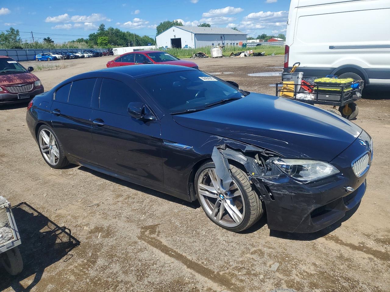 2015 Bmw Alpina B6 Синий vin: WBA6B4C53FD761560