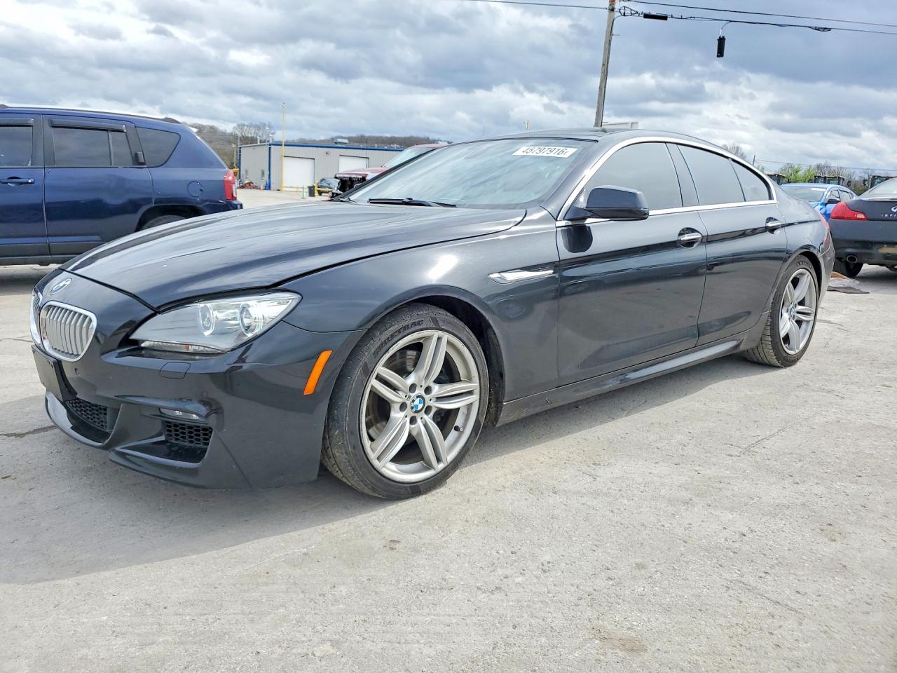 2013 Bmw 650 Xi Black vin: WBA6B4C55DD098781