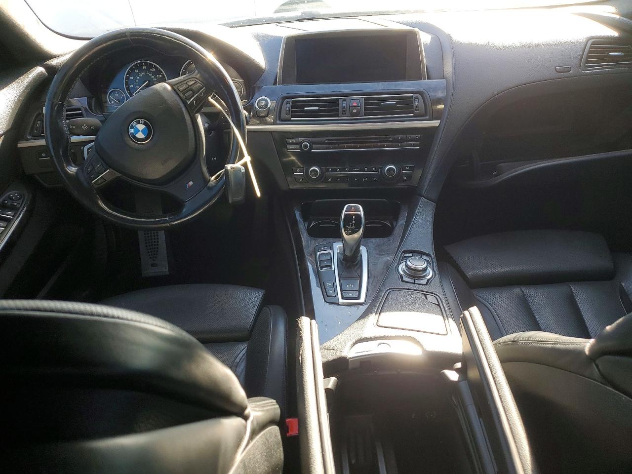2013 Bmw 650 Xi Black vin: WBA6B4C55DD098781