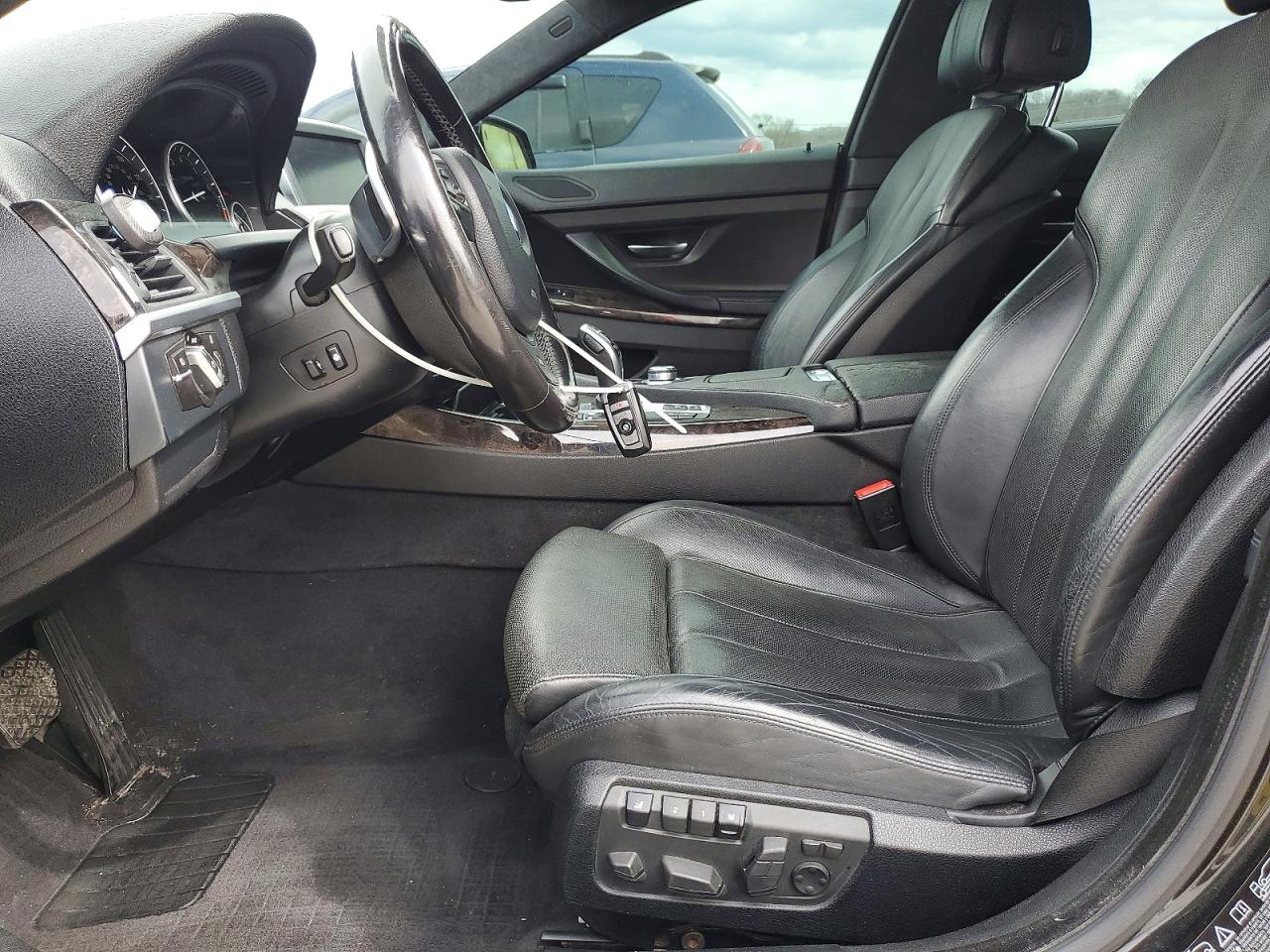 2013 Bmw 650 Xi Black vin: WBA6B4C55DD098781