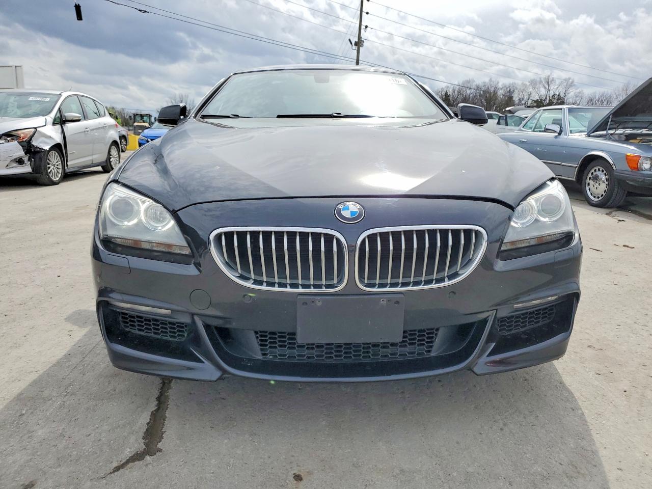 2013 Bmw 650 Xi Black vin: WBA6B4C55DD098781