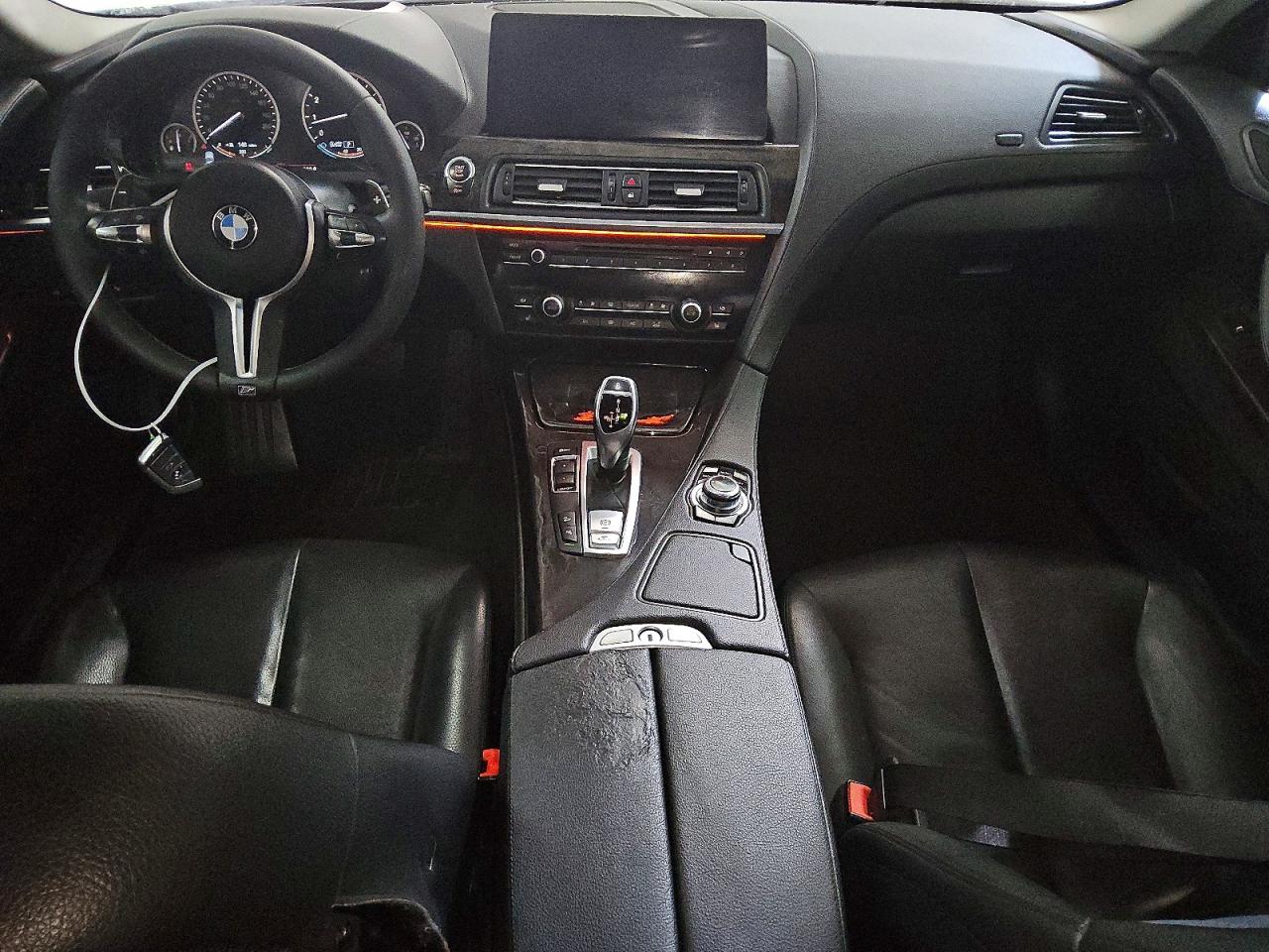 2014 Bmw 650 Xi Gran Coupe Gray vin: WBA6B4C55ED099091