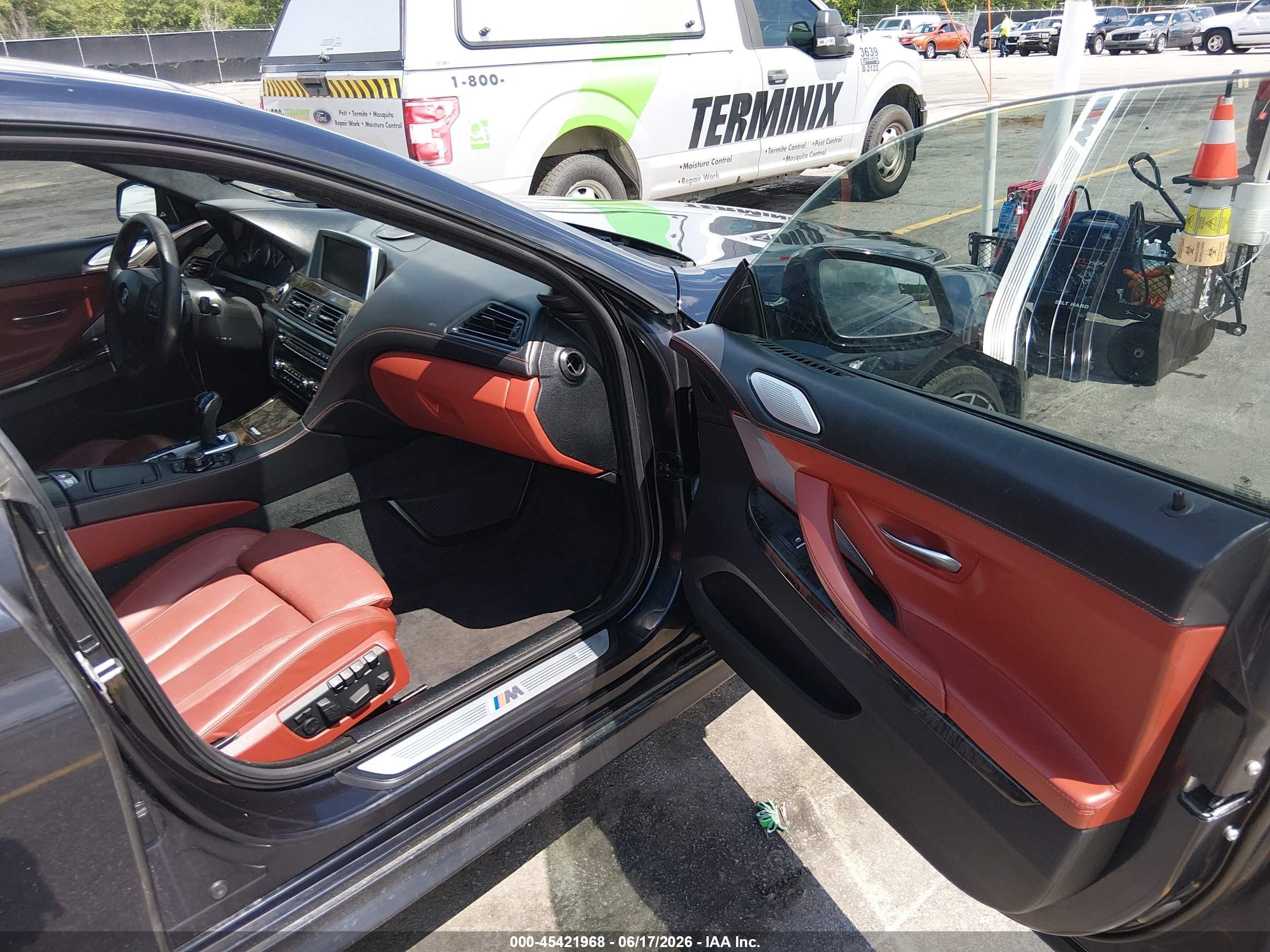 2013 Bmw 650i Gran Coupe Xdrive Blue vin: WBA6B4C56DD098711