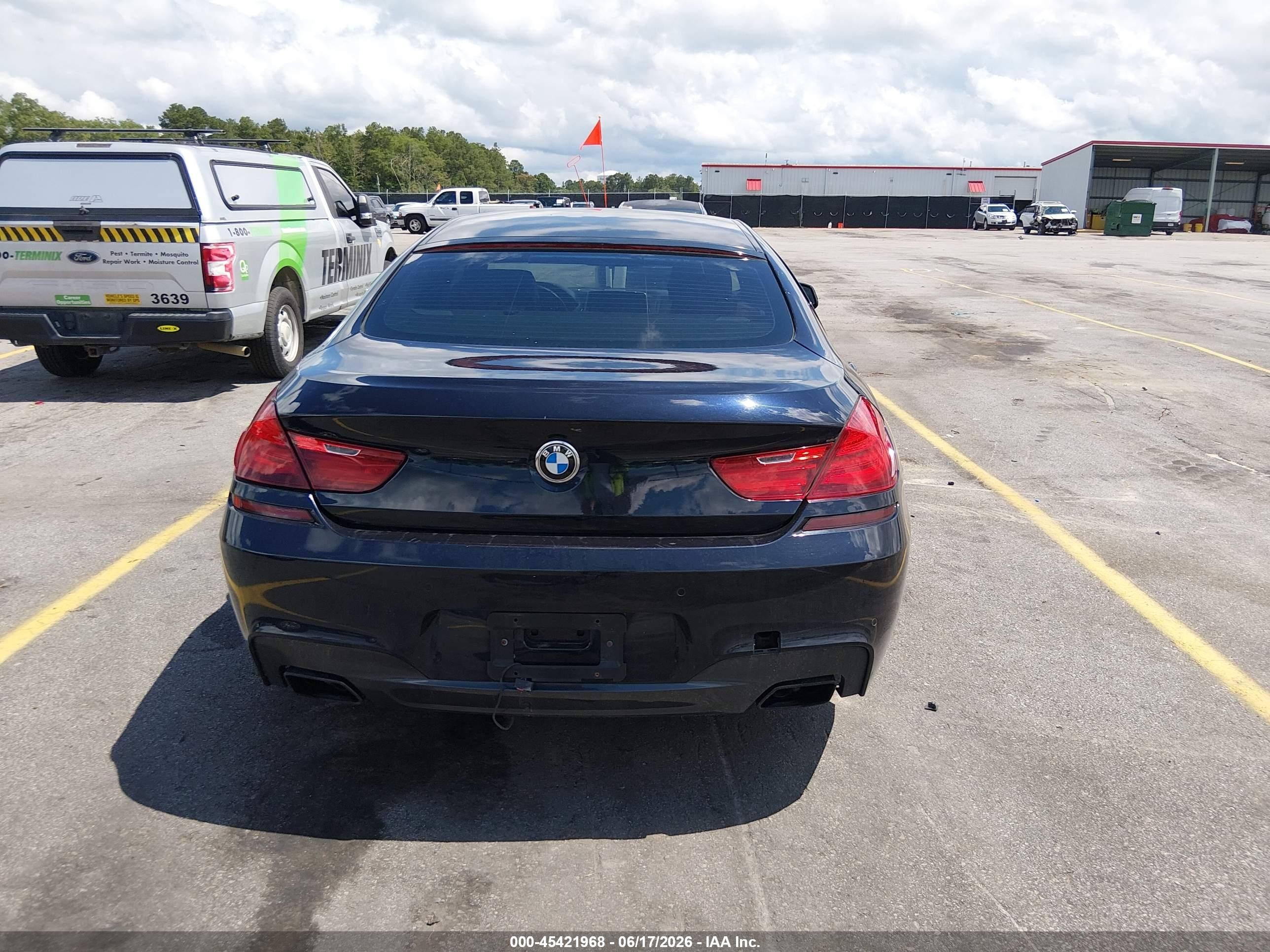 2013 Bmw 650i Gran Coupe Xdrive Blue vin: WBA6B4C56DD098711