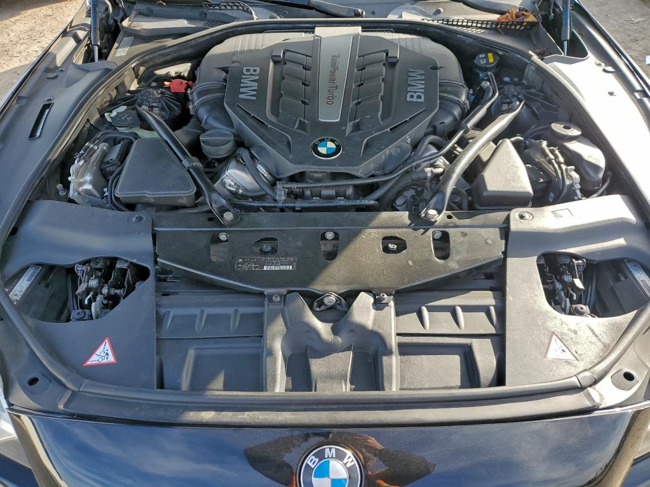 2015 Bmw 650 Xi Gran Coupe Black vin: WBA6B4C57FD761318