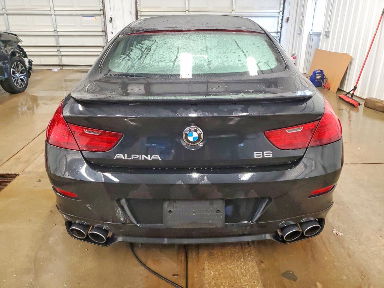 2015 Bmw Alpina B6 Black vin: WBA6B4C57FD986130