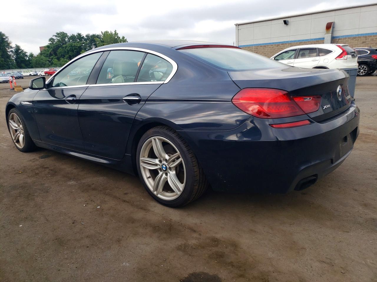 2013 Bmw 650 Xi Синий vin: WBA6B4C58DD098029