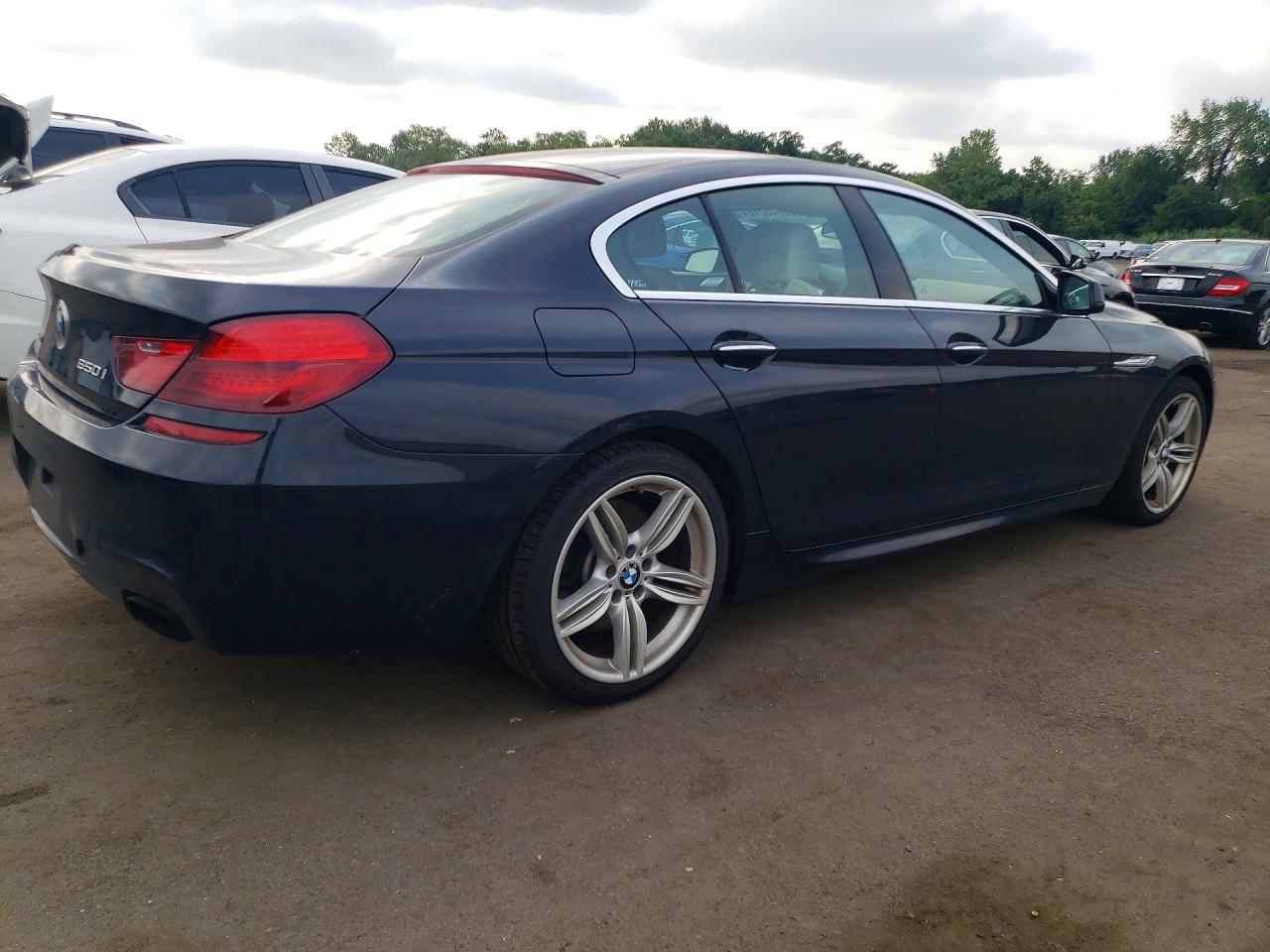 2013 Bmw 650 Xi Синий vin: WBA6B4C58DD098029