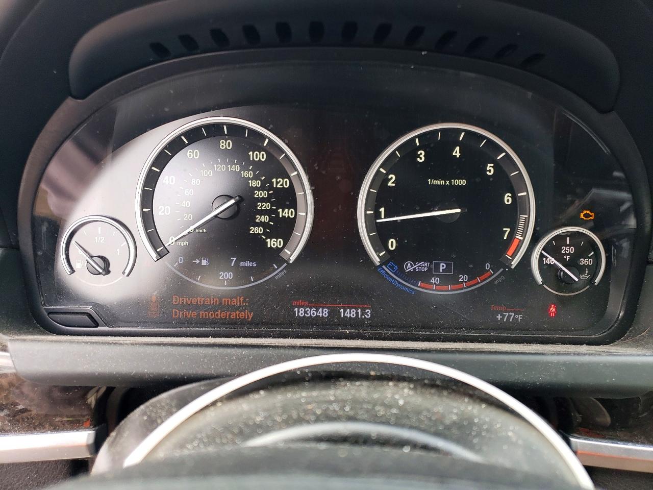2013 Bmw 650 Xi Синий vin: WBA6B4C58DD098029