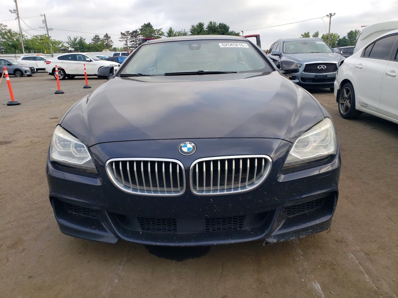 2013 Bmw 650 Xi Синий vin: WBA6B4C58DD098029