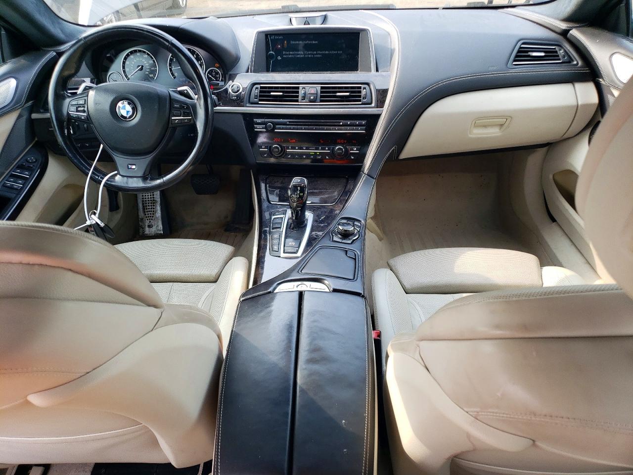2013 Bmw 650 Xi Синий vin: WBA6B4C58DD098029