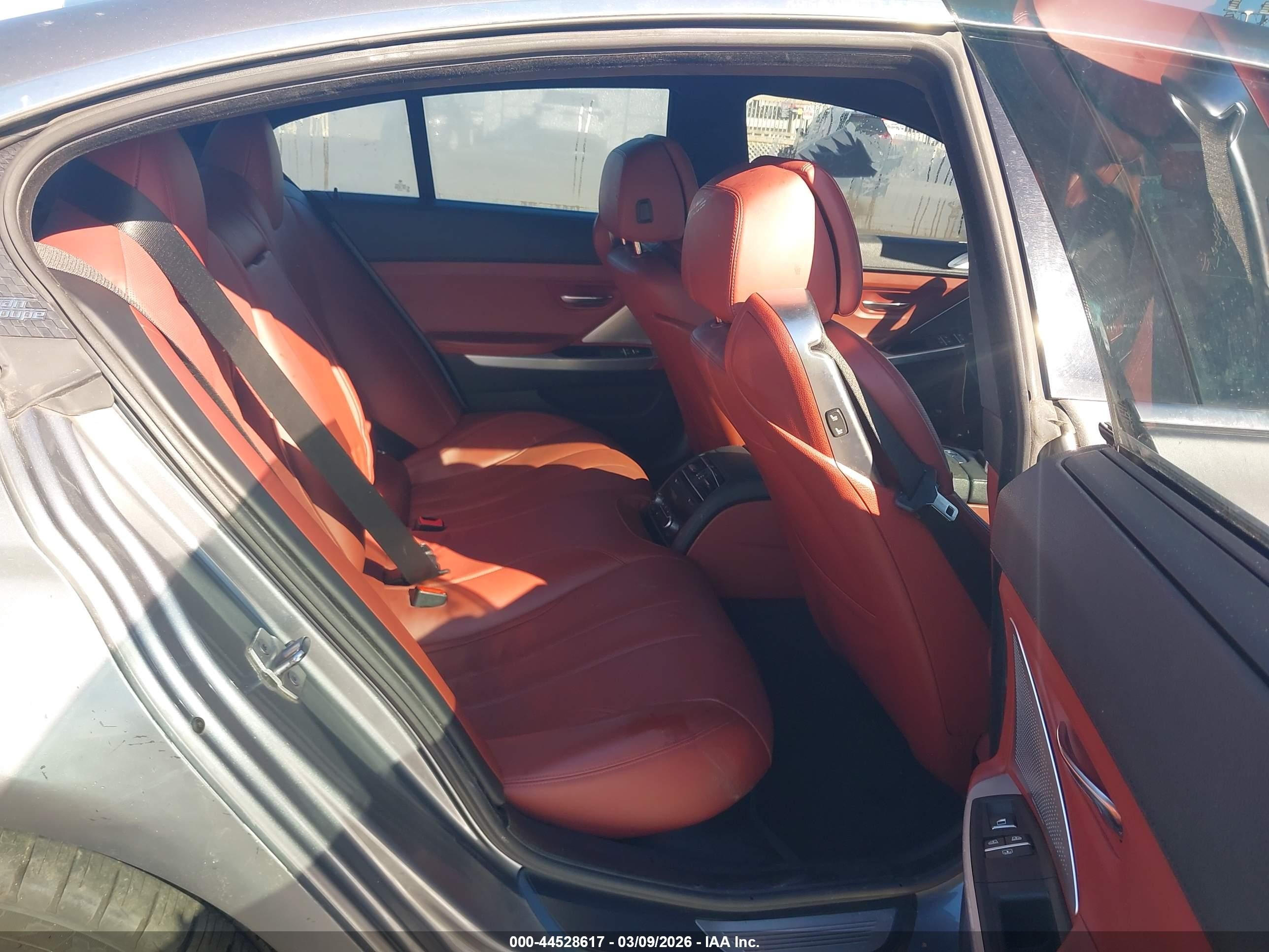 2013 Bmw 650i Gran Coupe Xdrive Gray vin: WBA6B4C59DD098136