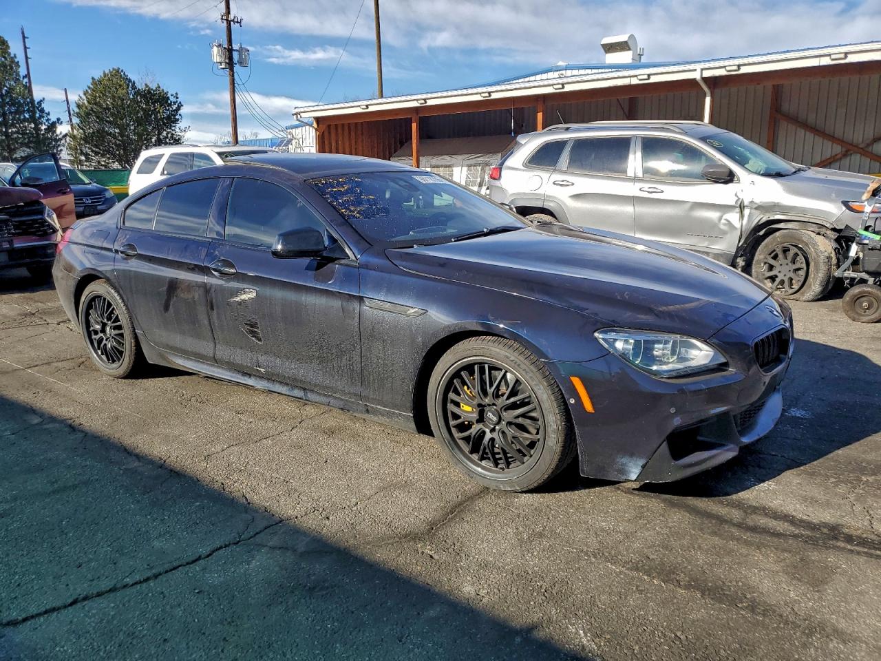 2013 Bmw 650 Xi Black vin: WBA6B4C59DD098167