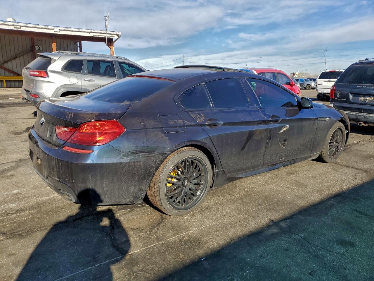 2013 Bmw 650 Xi Black vin: WBA6B4C59DD098167