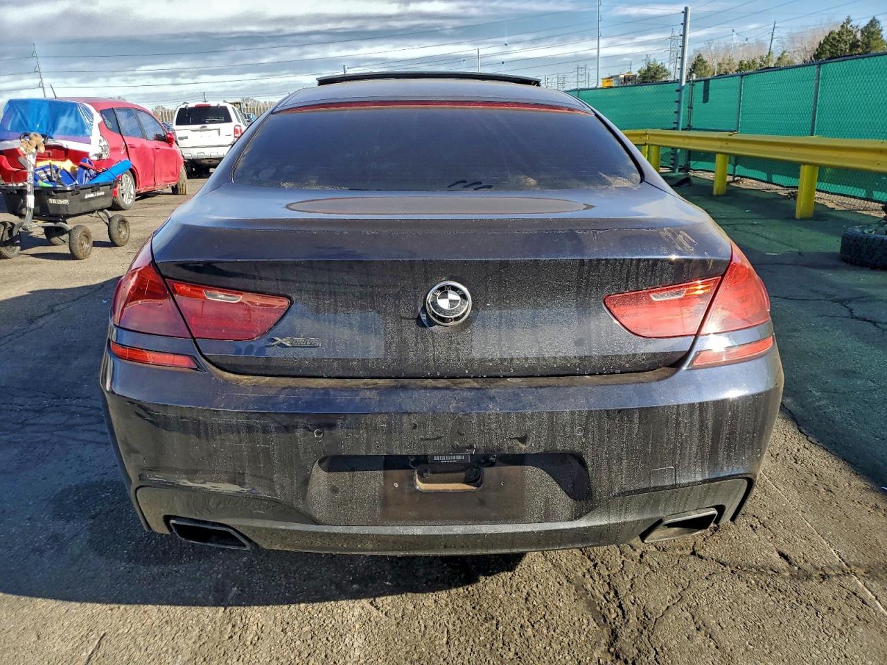 2013 Bmw 650 Xi Black vin: WBA6B4C59DD098167