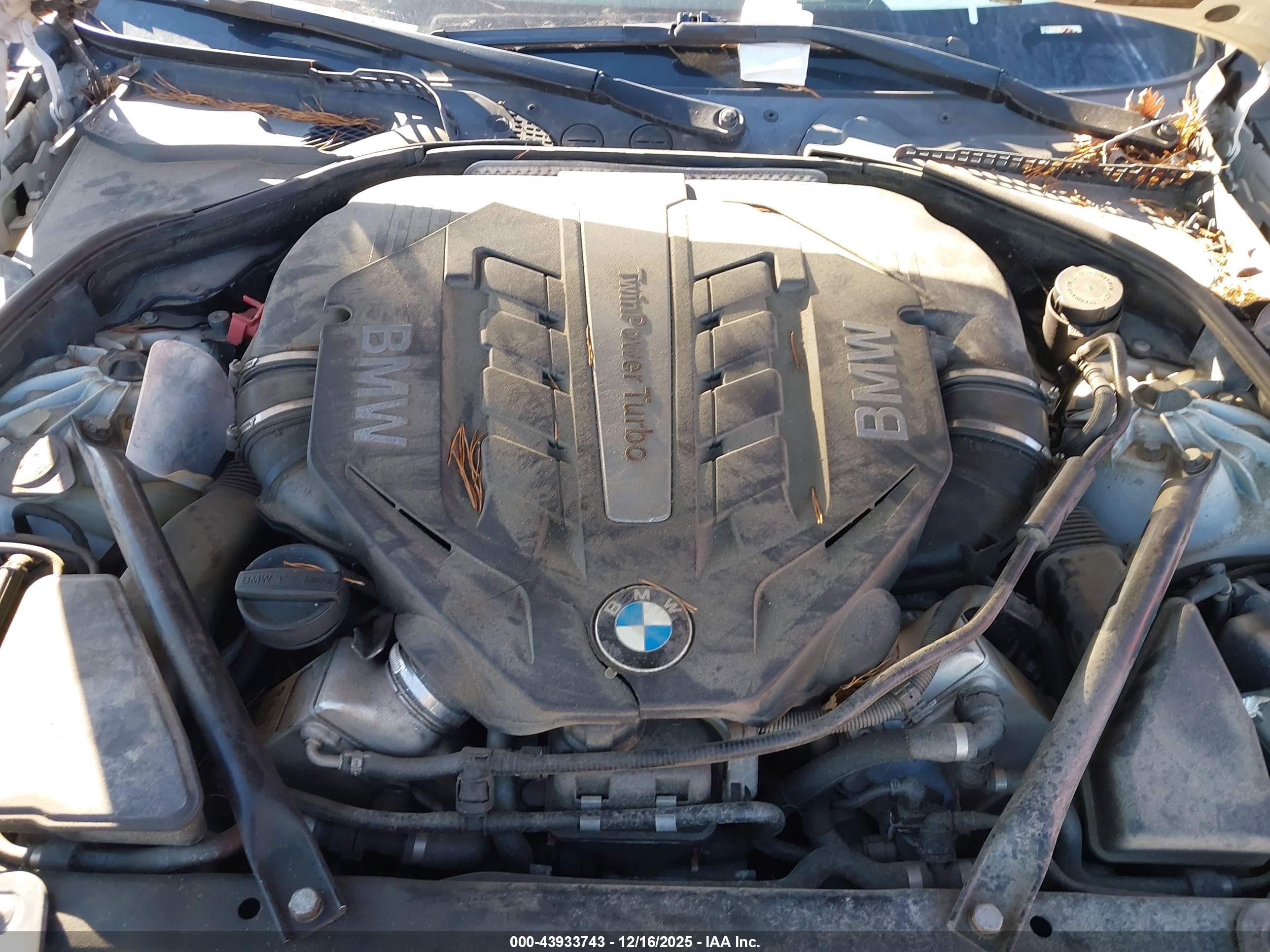 2013 Bmw 650i Gran Coupe Xdrive Белый vin: WBA6B4C59DD098329