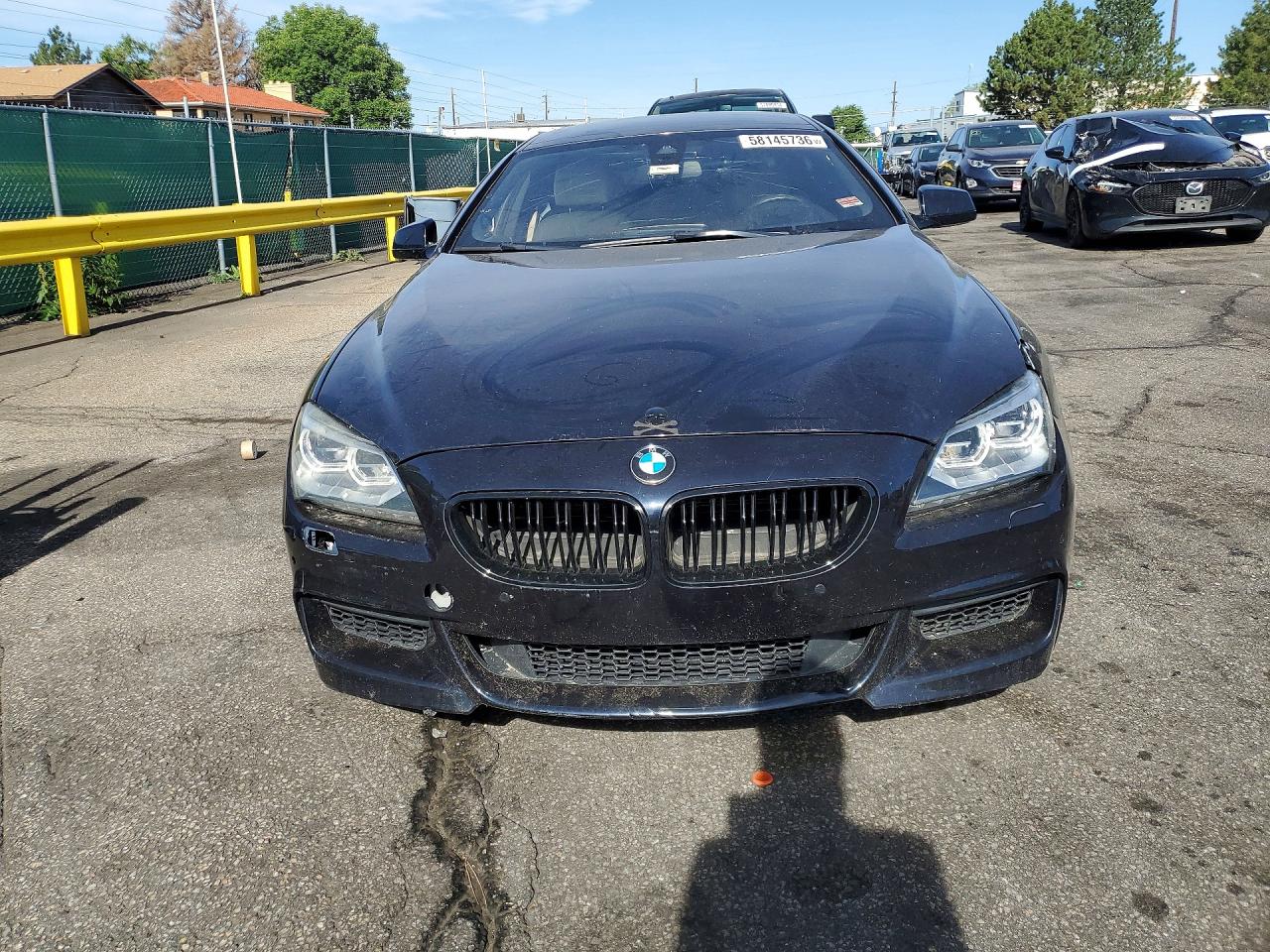 2013 Bmw 650 Xi Blue vin: WBA6B4C59DD098900