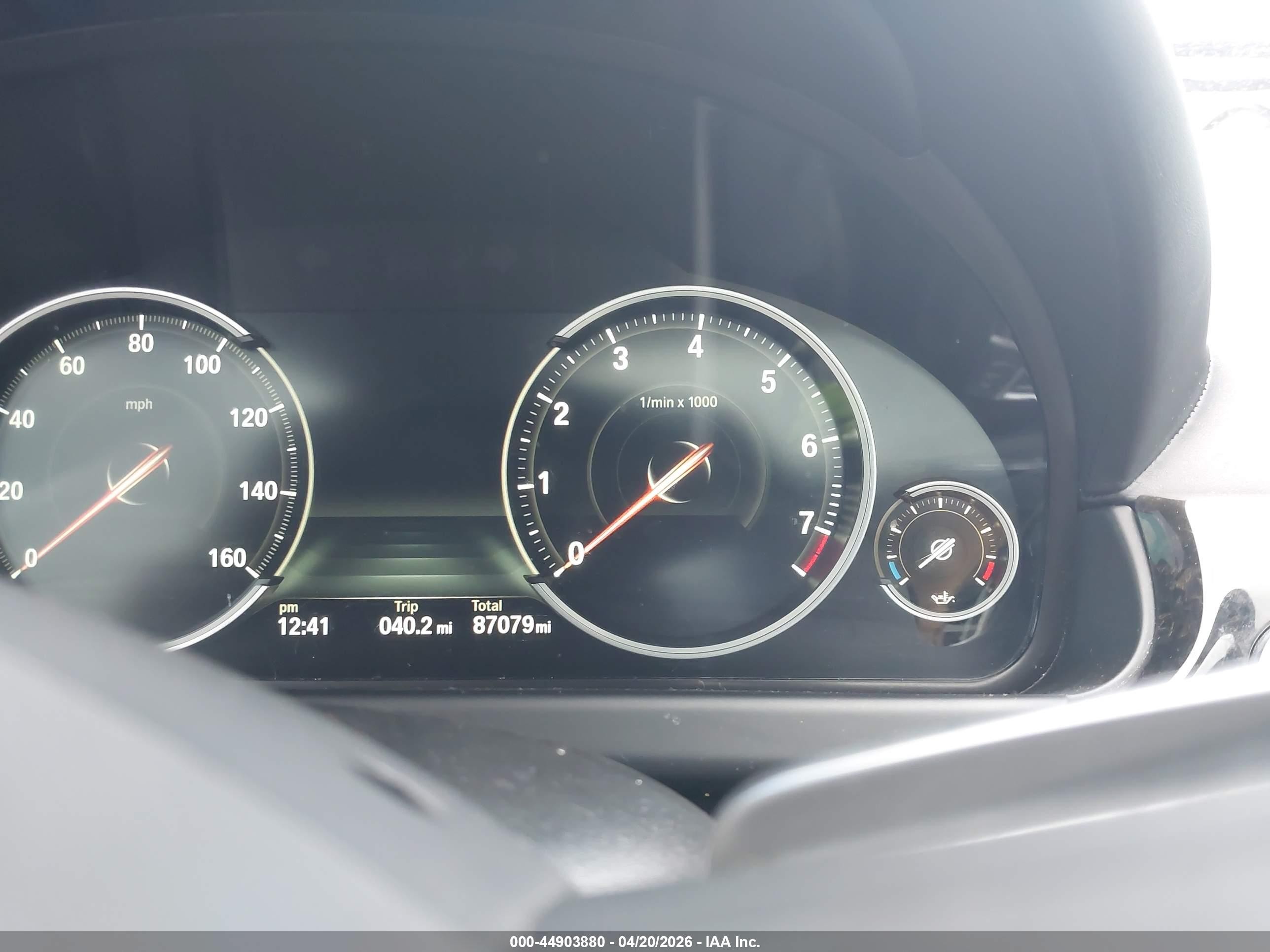 2015 Bmw 650i Gran Coupe Xdrive White vin: WBA6B4C59FD761367