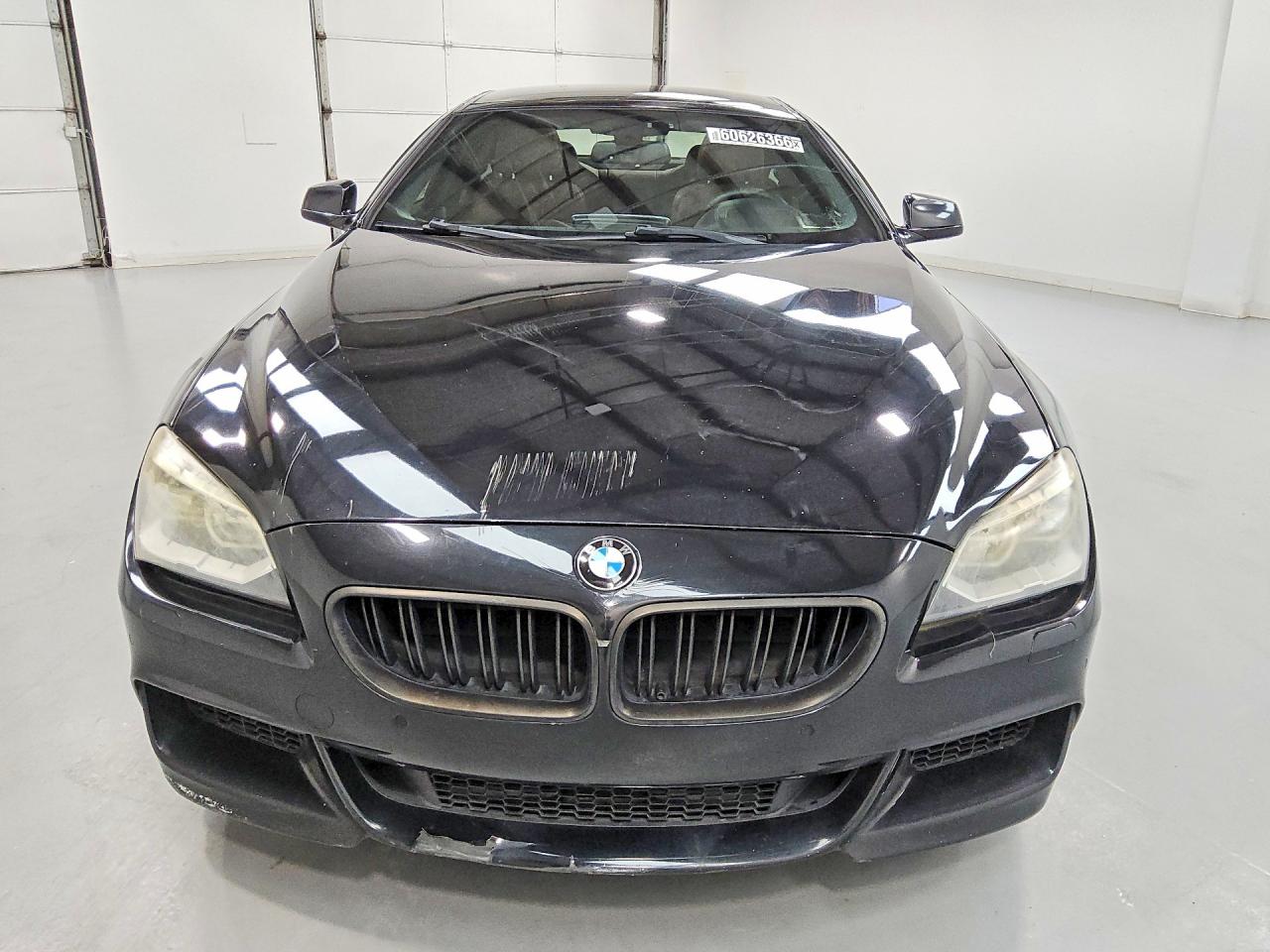 2015 Bmw 640 Xi Gran Coupe Black vin: WBA6B8C52FD453240
