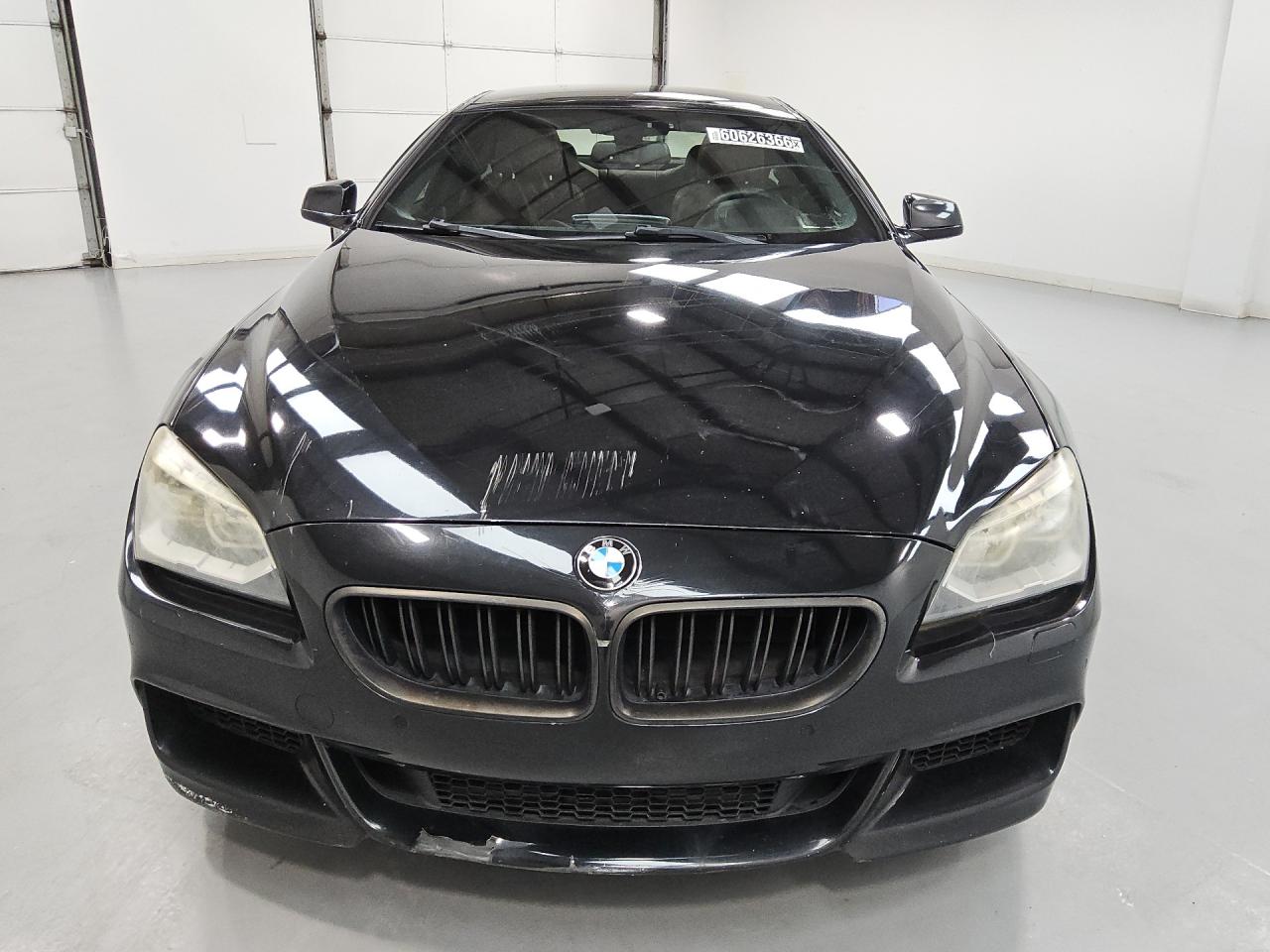 2015 Bmw 640 Xi Gran Coupe Black vin: WBA6B8C52FD453240 Damage: Windshield, Broken, Replacement Required