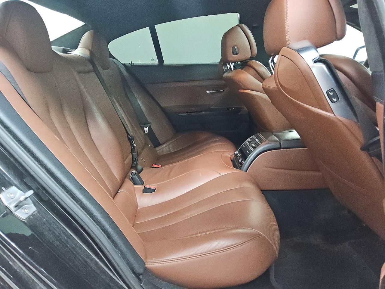 2015 Bmw 640 Xi Gran Coupe Black vin: WBA6B8C52FD453240