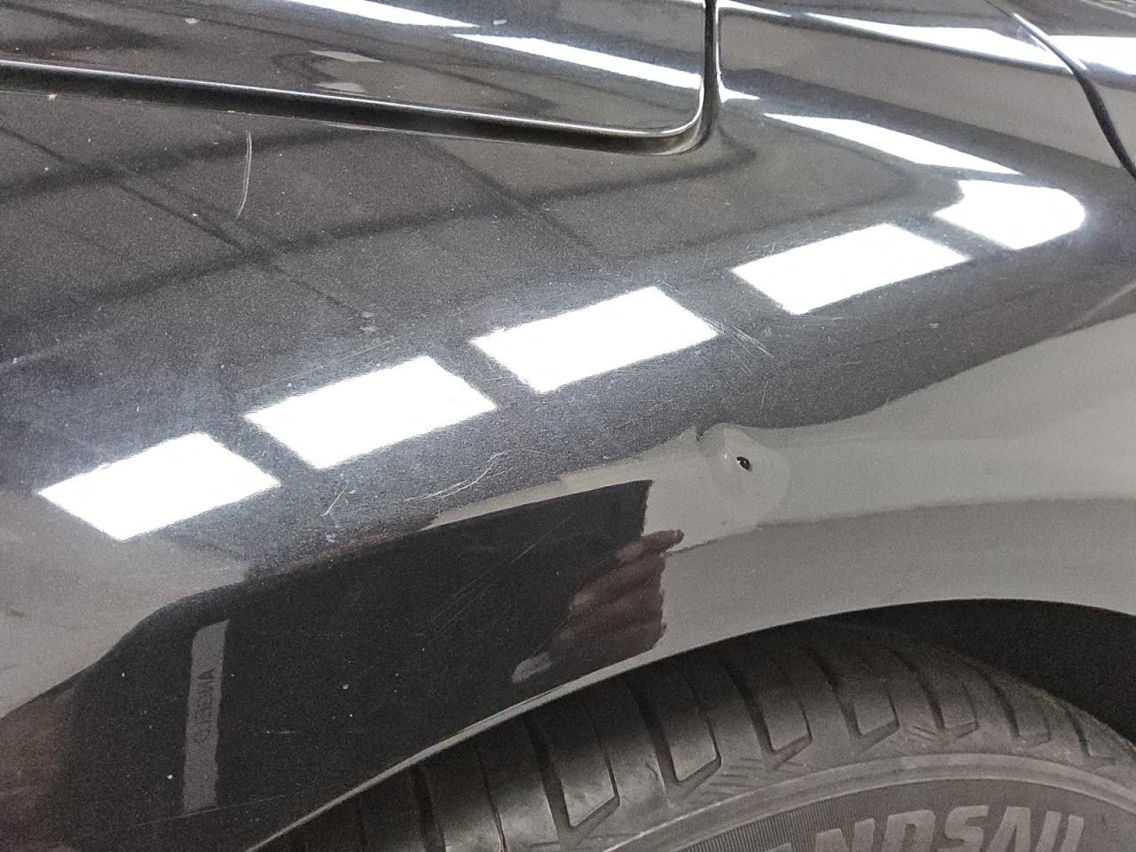 2015 Bmw 640 Xi Gran Coupe Black vin: WBA6B8C52FD453240 Damage: Right Qtr Panel, Dent(S) W/No Paint Dmg, 1/8 To 1/2 Inch