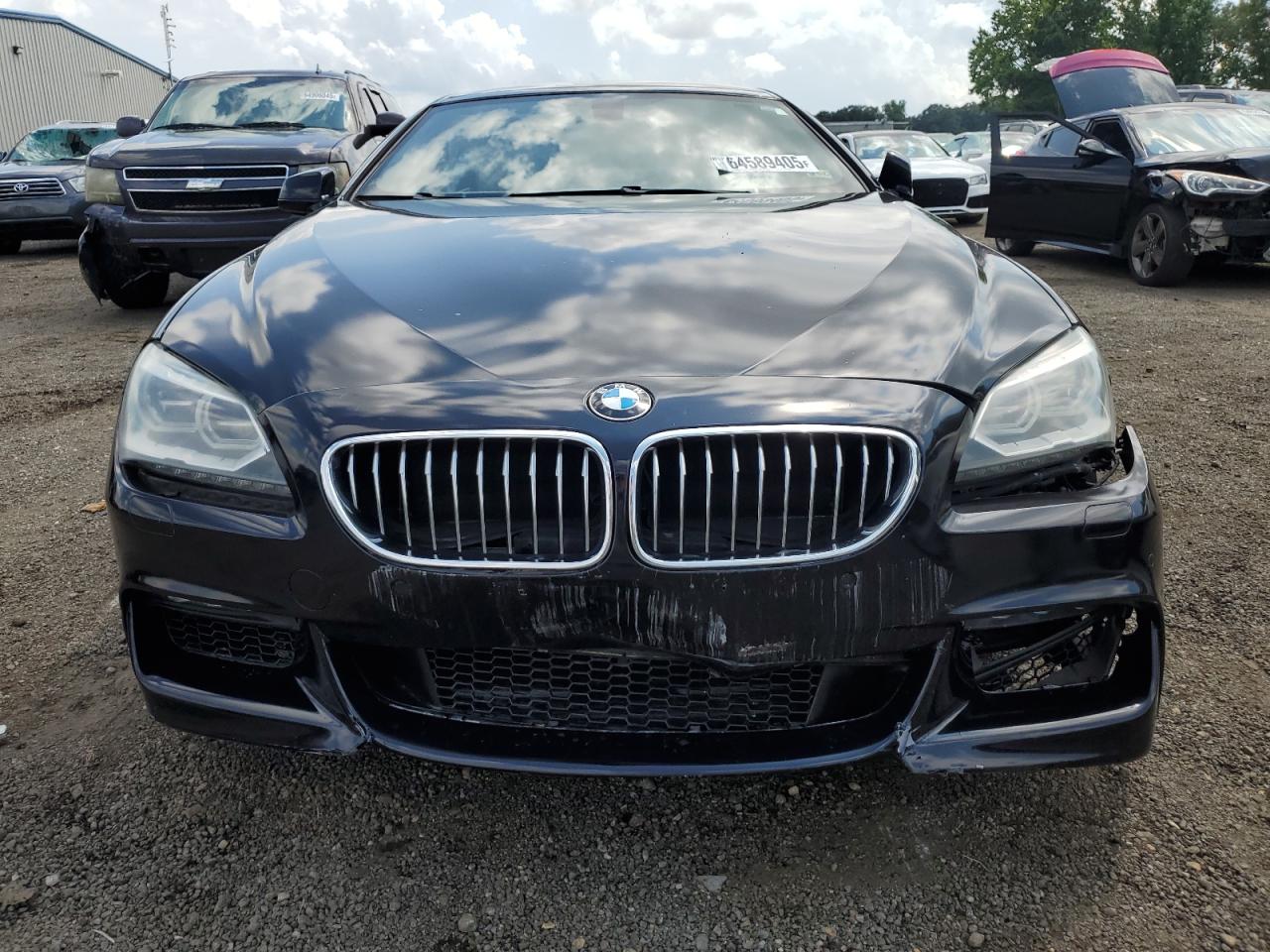 2015 Bmw 640 Xi Gran Coupe Blue vin: WBA6B8C52FD453299