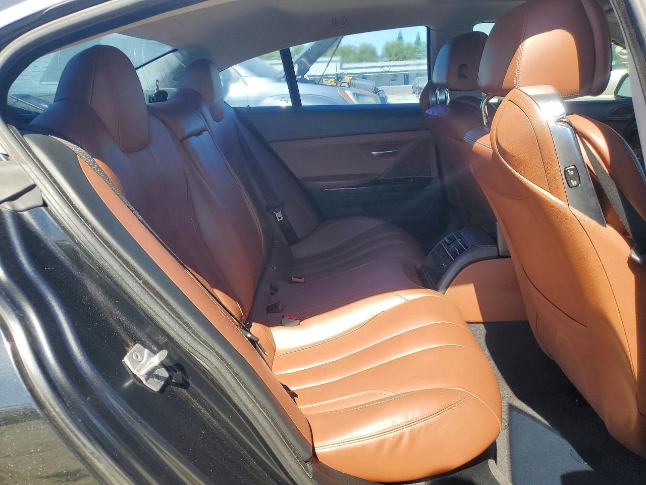 2014 Bmw 640 Xi Gran Coupe Black vin: WBA6B8C53ED452743