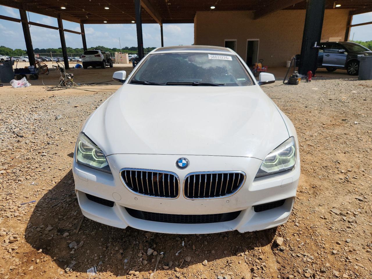2014 Bmw 640 Xi Gran Coupe Белый vin: WBA6B8C53ED452807