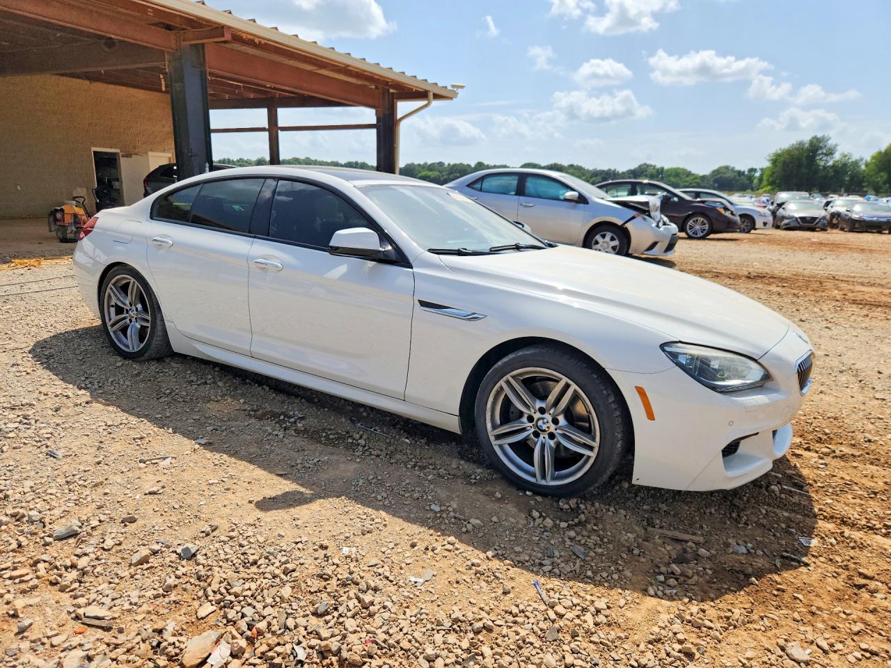 2014 Bmw 640 Xi Gran Coupe Белый vin: WBA6B8C53ED452807