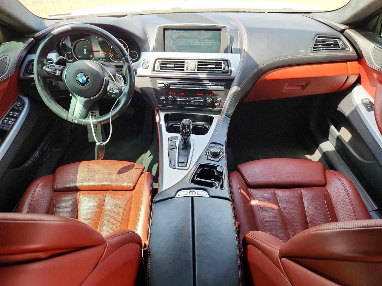 2014 Bmw 640 Xi Gran Coupe Белый vin: WBA6B8C53ED452807