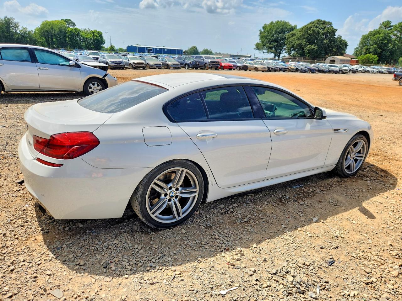 2014 Bmw 640 Xi Gran Coupe Белый vin: WBA6B8C53ED452807