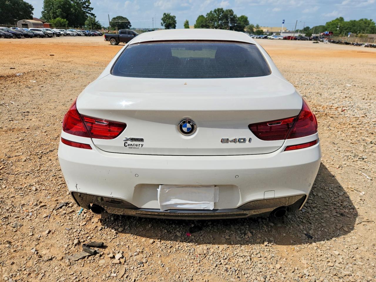 2014 Bmw 640 Xi Gran Coupe Белый vin: WBA6B8C53ED452807
