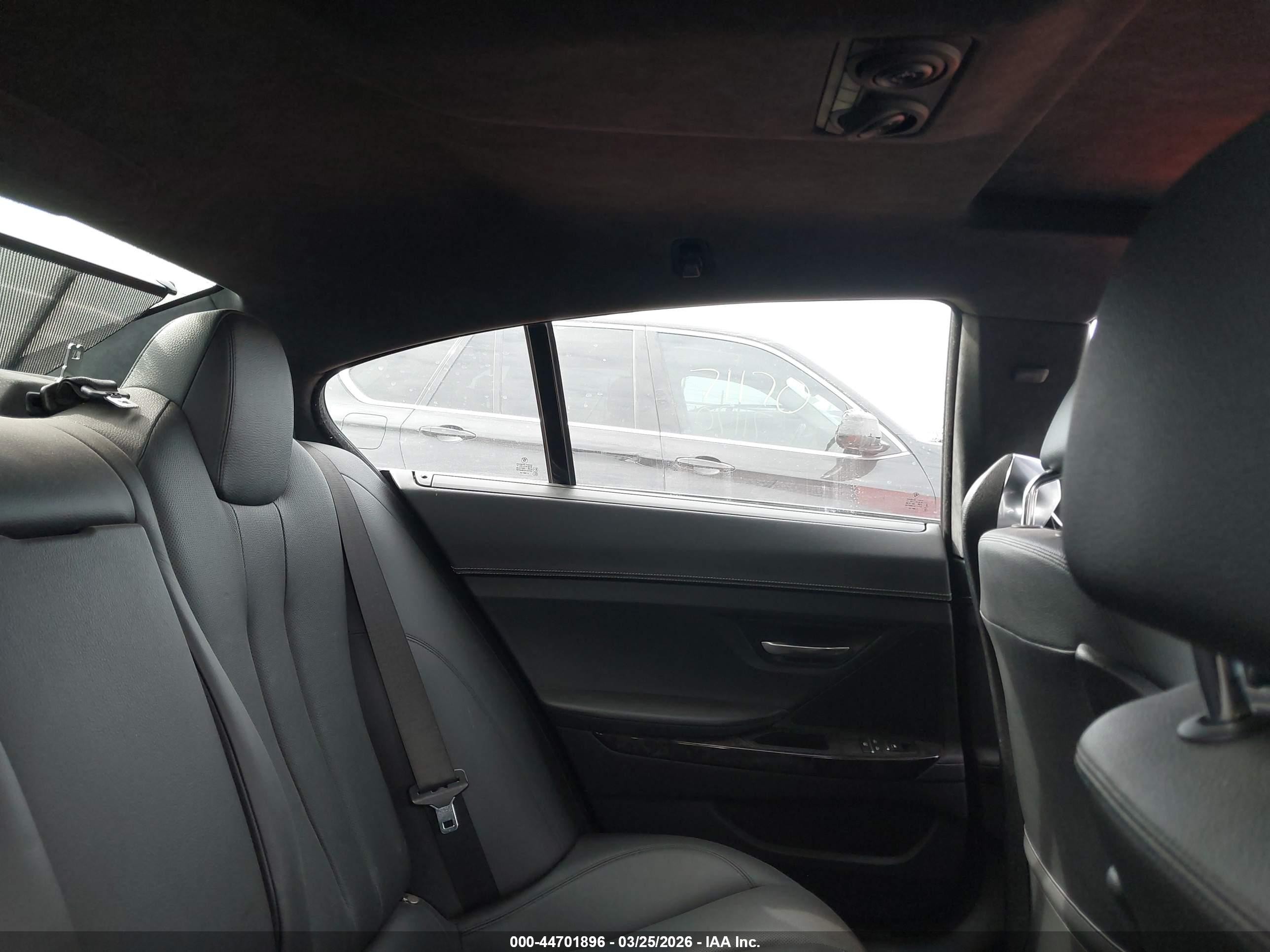 2014 Bmw 640i Gran Coupe Xdrive Черный vin: WBA6B8C54EDZ72787