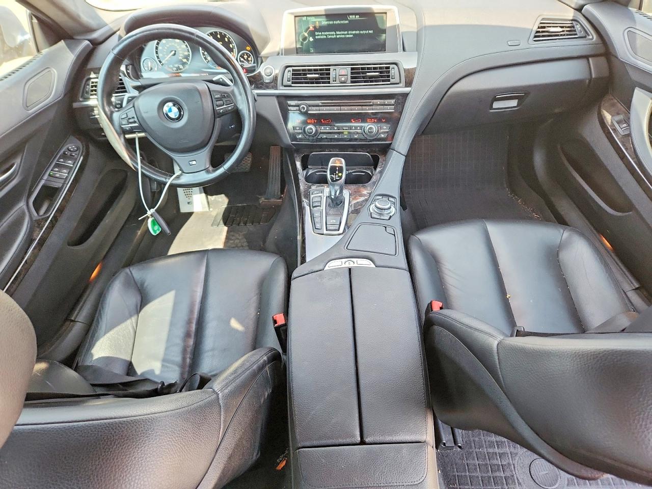2014 Bmw 640 Xi Gran Coupe Silver vin: WBA6B8C55EDZ72345